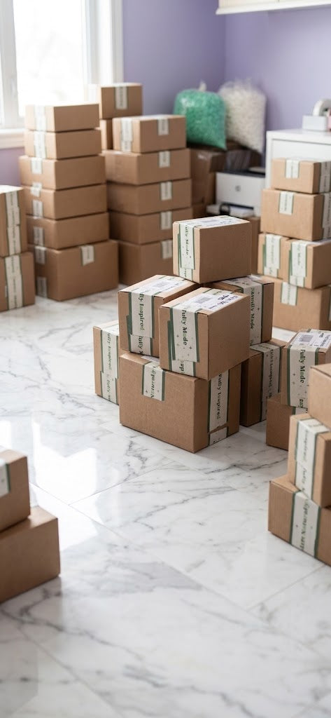 Behind the Scenes: How I Package Naiga Naturals Orders