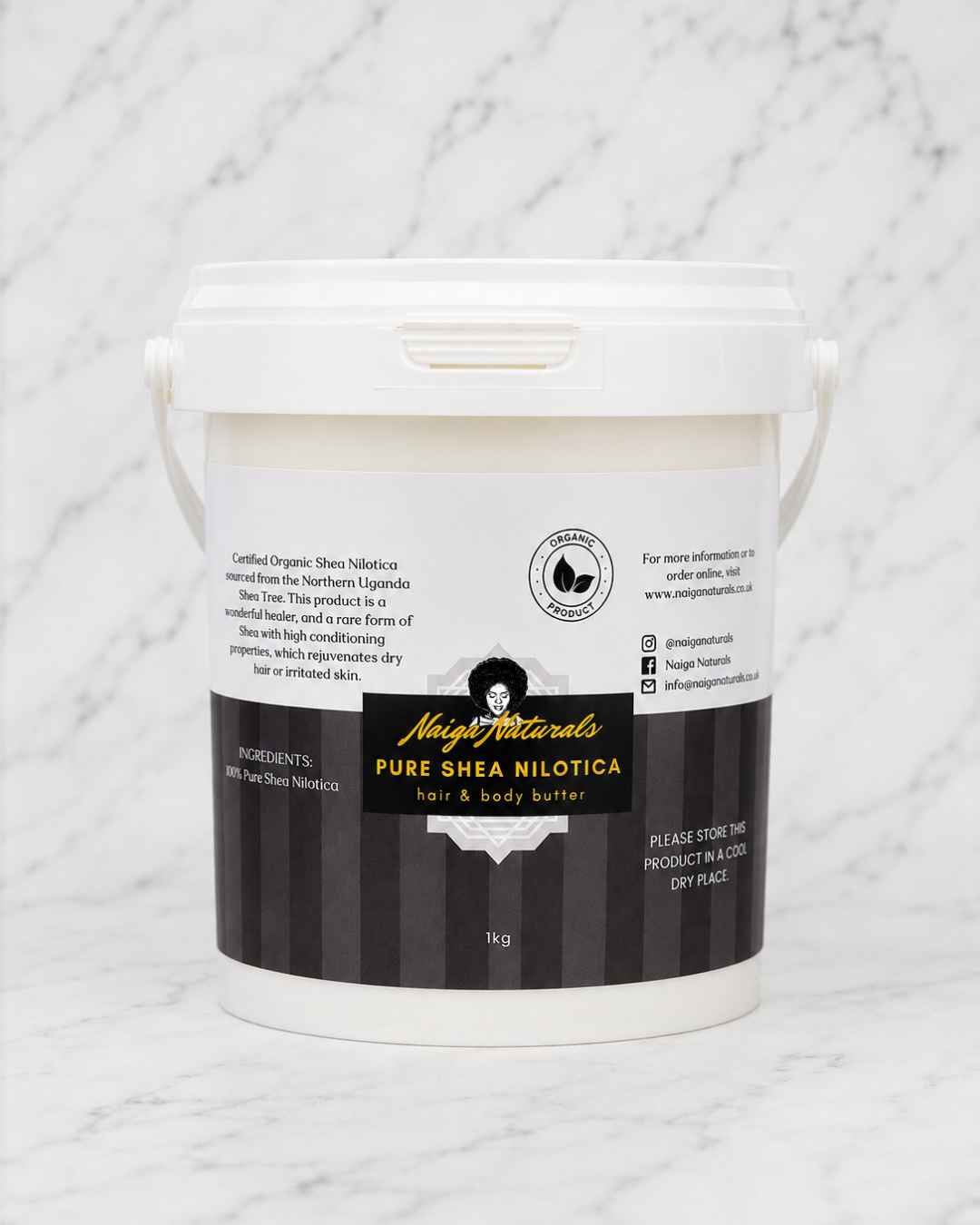Bulk Pure Fairtrade Certified Organic Shea Nilotica