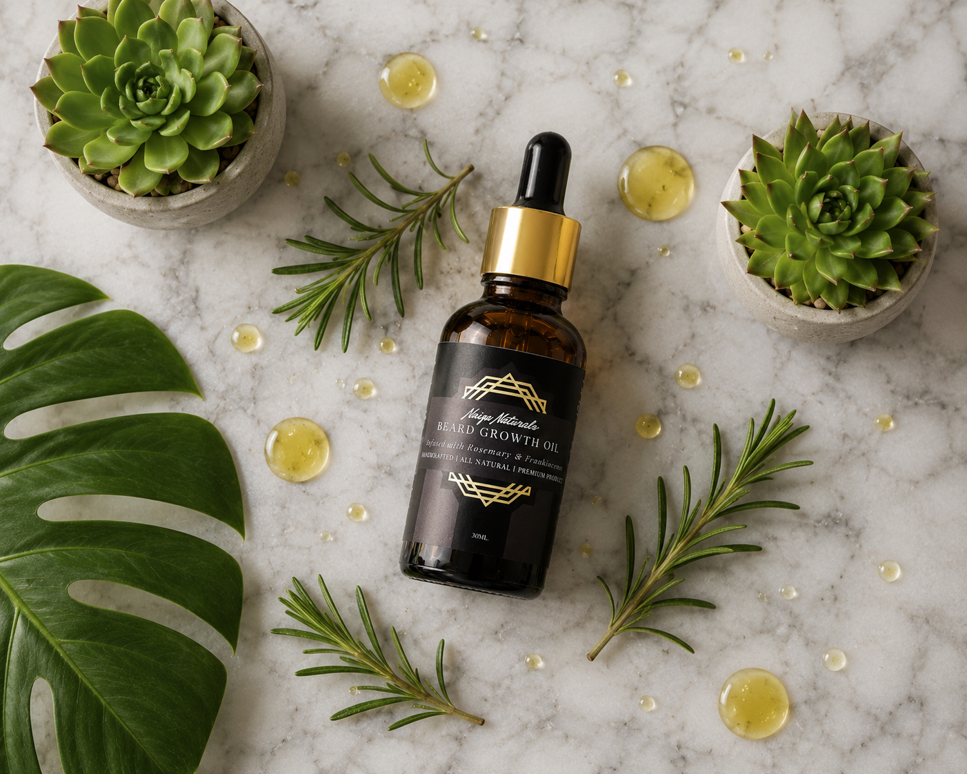 Men's Beard Growth Oil (30ml)